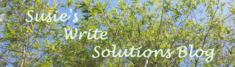 Susie's Write Solutions Blog